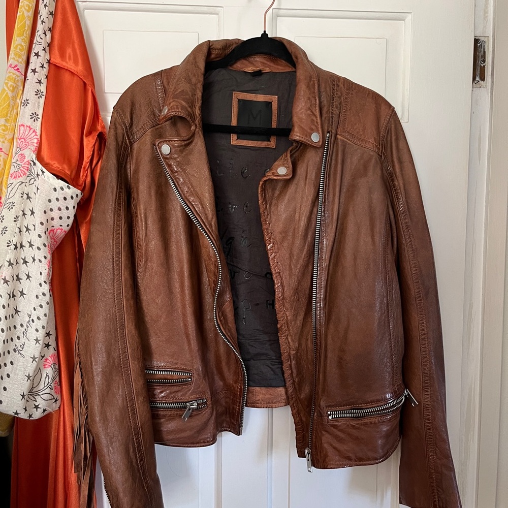 Mauritius Leather Fringe Jacket View 3